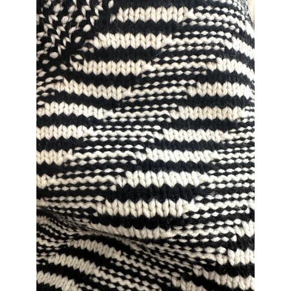 Rag & Bone Willow Striped Wool  Mockneck Sweater Size Medium - Picture 10 of 11